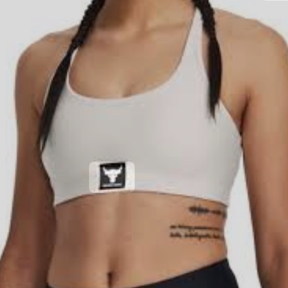 Under Armour Project Rock Sports Bra Small